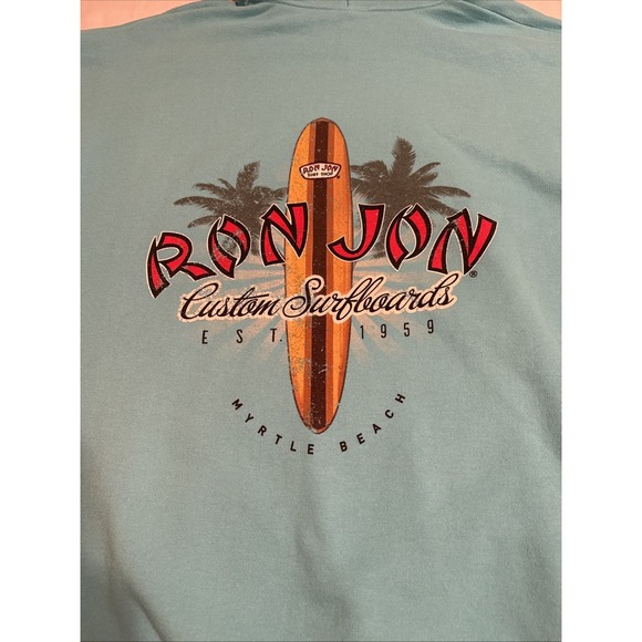 Kanu Surf Other - Ron Jon Surf Shop Hoodie Pullover Hooded Sweatshirt Adult Size XL TEAL